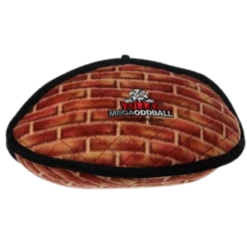 VIP Tuffy's Mega Odd Ball Brick Print Dog Toy