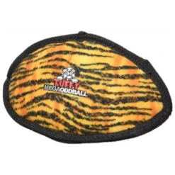 VIP Tuffy's Mega Odd Ball Tiger Print Dog Toy