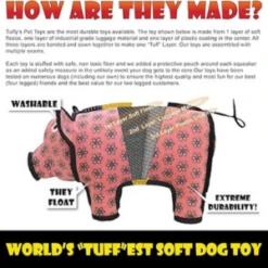 VIP Tuffy's Mega Octopus Tiger Print Dog Toy -Mutts And Co-us VIPTuffy sMegaOddBallDogToy 15822f58 8bce 4acd a386 31dbad5f4868