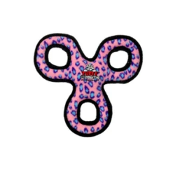 VIP Tuffys Jr 3-Way Tug Dog Toy -Mutts And Co-us VIPTuffysJr3 WayTugDogToyPink