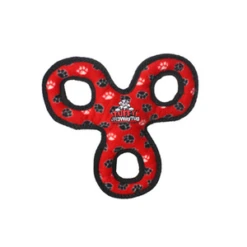 VIP Tuffys Jr 3-Way Tug Dog Toy -Mutts And Co-us VIPTuffysJr3 WayTugDogToyRed