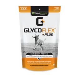 VetriScience GlycoFlex Plus Soft Chews Joint Supplement For Dogs 60 Ct