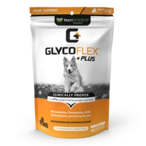 VetriScience GlycoFlex Plus Peanut Butter Flavor Soft Chews Joint Supplement For Dogs 45 Ct 3 VetriScience GlycoFlex Plus Peanut Butter Flavor Soft Chews Joint Supplement For Dogs 45 Ct