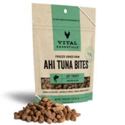 Vital Essentials Freeze-Dried Ahi Tuna Cat Treats 1.1oz