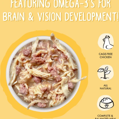 Weruva Puppy Chicken Formula Canned Dog Food 4 Weruva Puppy Chicken Formula Canned Dog Food - Image 2