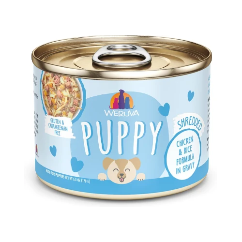 Weruva Puppy Chicken & Rice Formula Canned Dog Food 3 Weruva Puppy Chicken & Rice Formula Canned Dog Food