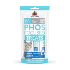 Weruva Wx Chicken & Tilapia Formula Lickable Cat Treats 5 Pack