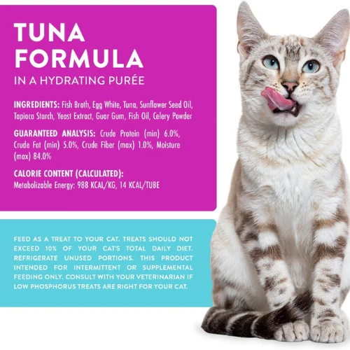 Weruva Wx Tuna Formula Lickable Cat Treats 5 Pack 6 Weruva Wx Tuna Formula Lickable Cat Treats 5 Pack - Image 4