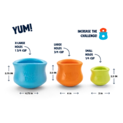 West Paw Design Toppl Treat Dog Toy -Mutts And Co-us WestPawDesignTopplTreatDogToy