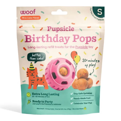 Woof Pet Birthday Pupsicle Pops Refills Dog Treat 4 Woof Pet Birthday Pupsicle Pops Refills Dog Treat - Image 2