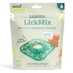Woof Pet LickMix Bacon & Cheese Dog Treat 5.5 Oz