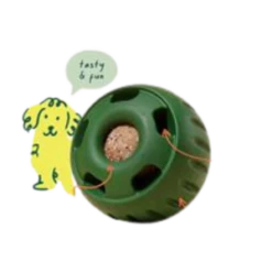 Woof Pet Pupsicle Green Dog Toy -Mutts And Co-us WoofPetPupsicleGreenDogToy 4