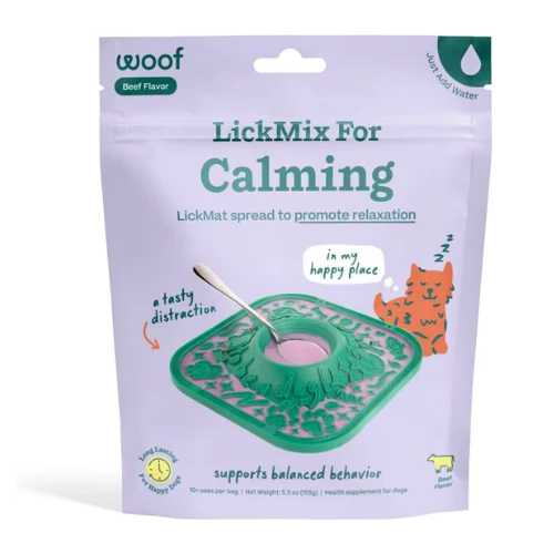Woof Pet LickMix Calming Dog Treat 5.5 Oz 3 Woof Pet LickMix Calming Dog Treat 5.5 Oz