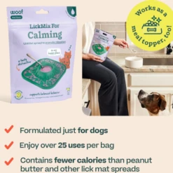 Woof Pet LickMix Calming Dog Treat 5.5 Oz 12 Woof Pet LickMix Calming Dog Treat 5.5 Oz -Mutts And Co-us Woof Pet LickMix Calming Dog Treat 5.5 oz4