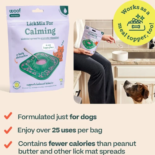 Woof Pet LickMix Calming Dog Treat 5.5 Oz 6 Woof Pet LickMix Calming Dog Treat 5.5 Oz - Image 4