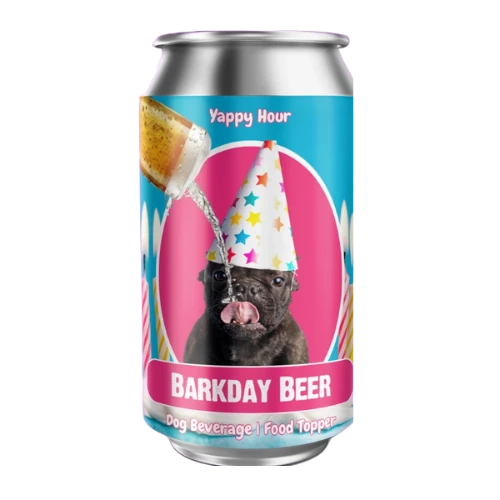 Yappy Hour Barkday Dog Beer 12 Oz Watermelon 3 Yappy Hour Barkday Dog Beer 12 Oz Watermelon