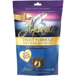 Zignature Trout Formula Soft & Chewy Dog Treats 4 Oz