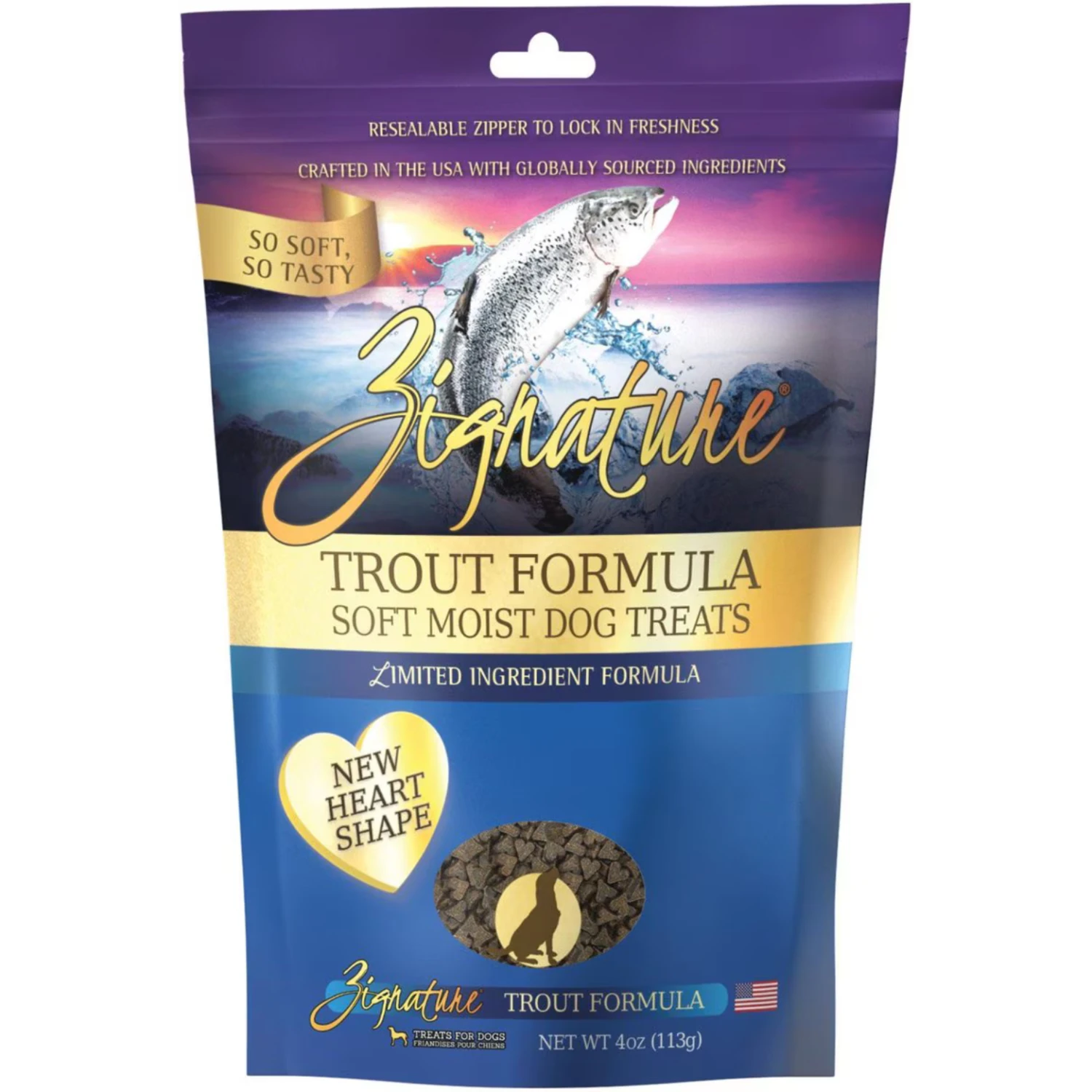Zignature Trout Formula Soft & Chewy Dog Treats 4 Oz 3 Zignature Trout Formula Soft & Chewy Dog Treats 4 Oz