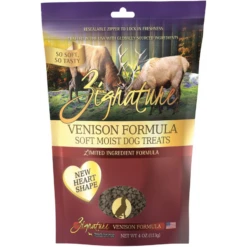 Zignature Venison Formula Soft & Chewy Dog Treats 4 Oz