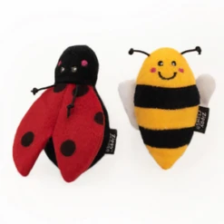 ZippyClaws 2-Pack Catnip Ladybug & Bee Cat Toys 7 ZippyClaws 2-Pack Catnip Ladybug & Bee Cat Toys -Mutts And Co-us ZippyClaws2 PackCatnipLadybug BeeCatToys 1