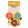 ZippyClaws Catnip Mini Donutz Cat Toy, 3 Piece -Mutts And Co-us ZippyClawsCatnipMiniDonutzCatToy 3 pack