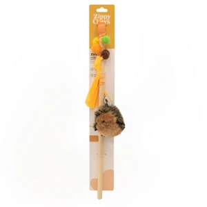 ZippyClaws Zippy Stick Hedgehog Cat Toy 4 ZippyClaws Zippy Stick Hedgehog Cat Toy - Image 2