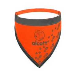 Alcott Visibility Dog Bandana Neon Orange