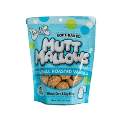 The Lazy Dog Cookie Company Roasted Vanilla Mutt Mallows Treats, 5 Oz