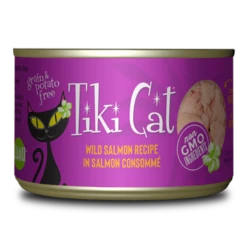 Tiki Cat Hanalei Luau Wild Salmon In Salmon Consomme Wet Cat Food