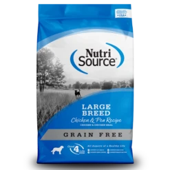 NutriSource Grain-Free Large Breed Chicken & Pea Formula Dry Dog Food