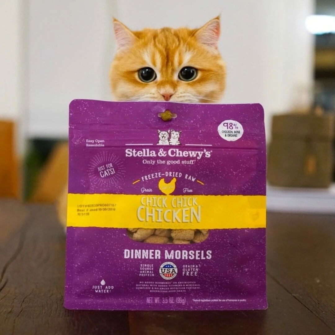 Stella & Chewy's Chick Chick Chicken Dinner Freeze-Dried Cat Food 5 Stella & Chewy's Chick Chick Chicken Dinner Freeze-Dried Cat Food - Image 3
