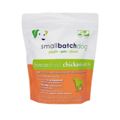 Small Batch Freeze Dried Chicken Sliders Dog Food