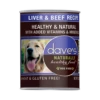 Dave's Pet Food Naturally Healthy Chicken & Beef Recipe Canned Dog Food, 13-oz