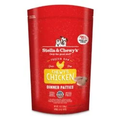 Stella & Chewy's Raw Frozen Chewy's Chicken Dinner Patties Dog Food