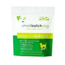 Small Batch Freeze Dried Duck Sliders Dog Food, 14 Oz