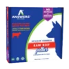 Answers Pet Food Detailed Formula Beef Raw Frozen Dog Food 4 Lb, 8oz Patties 1 Answers Pet Food Detailed Formula Beef Raw Frozen Dog Food 4 Lb, 8oz Patties -Mutts And Co-us end