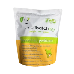 Small Batch Freeze Dried Pork Sliders Dog Food, 14 Oz