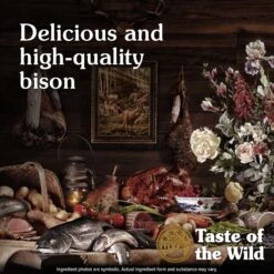 Taste Of The Wild High Prairie Canned Dog Food 13.2oz -Mutts And Co-us high prairie canine bison gravy protein 121721