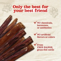 Natural Farm Power Bully Stick 6" -Mutts And Co-us naturalfarmbully