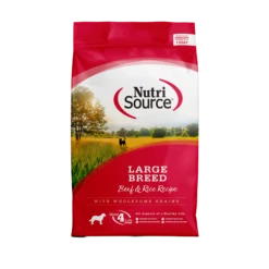 NutriSource Large Breed Adult Beef & Rice Formula Dry Dog Food