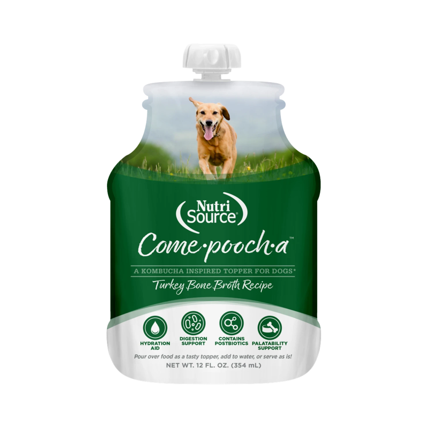 NutriSource Come-Pooch-A Dog Turkey Broth 12 Oz 3 NutriSource Come-Pooch-A Dog Turkey Broth 12 Oz