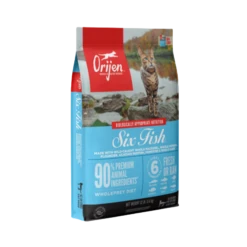 Orijen Six Fish Grain-Free Formula Dry Cat Food
