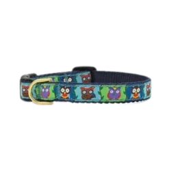 Up Country Owls Cat Collar