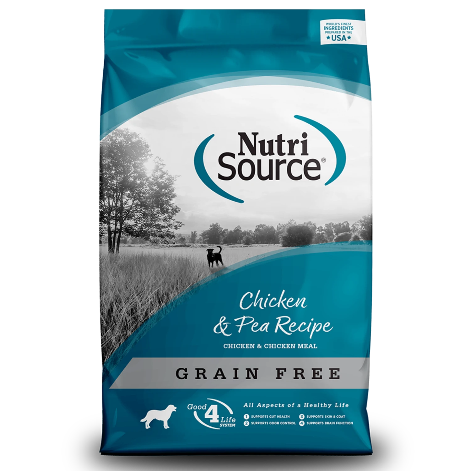 NutriSource Grain-Free Chicken & Pea Formula Dry Dog Food 3 NutriSource Grain-Free Chicken & Pea Formula Dry Dog Food