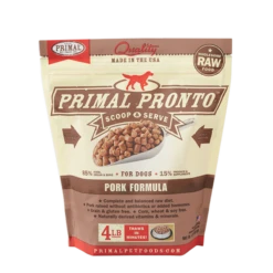 Primal Pronto Pork Formula Raw Frozen Dog Food 4lb