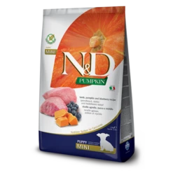 Farmina N&D Pumpkin Lamb & Blueberry Mini Puppy Dry Dog Food