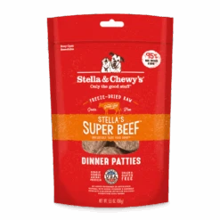 Stella & Chewy's Stella's Super Beef Dinner Patties Freeze-Dried Dog Food