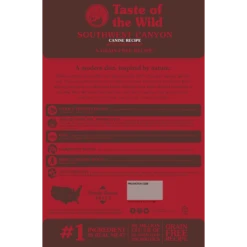 Taste Of The Wild Southwest Canyon Grain-Free Dog Food -Mutts And Co-us redriver1
