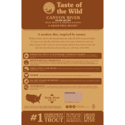 Taste Of The Wild Canyon River Grain-Free Cat Food 10 Taste Of The Wild Canyon River Grain-Free Cat Food -Mutts And Co-us river1