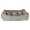 Bowsers Scoop Dog Bed Micro Jacquard Diamondback -Mutts And Co-us sco dia